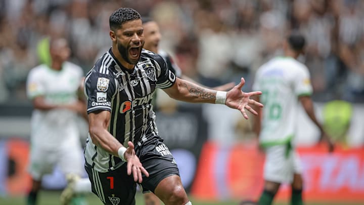 Hulk chegou a 100 gols com a camisa do Atlético-MG