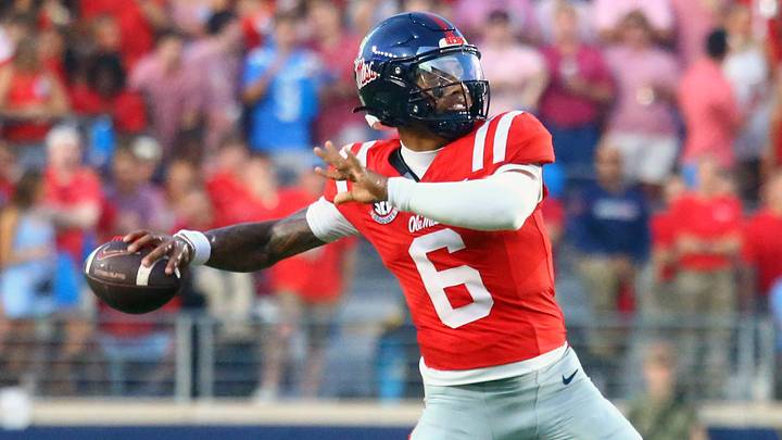 Mississippi Rebels quarterback Trinidad Chambliss. Mandatory Credit: Petre Thomas-Imagn Images Mississippi Rebels quarterback Trinidad Chambliss. Mandatory Credit: Petre Thomas-Imagn Images
