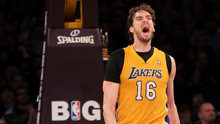 Gasol será homenajeado por los Lakers este martes