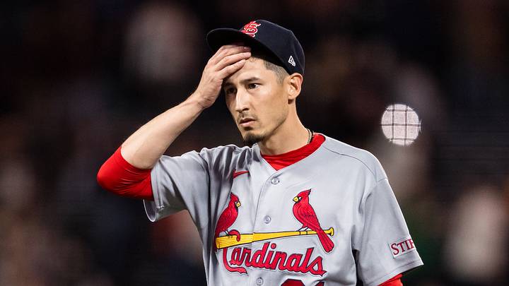 Sep 7, 2026; San Francisco, California, USA; St. Louis Cardinals pitcher Riley O'Brien (61) reacts against the San Francisco Giants during the tenth inning at Oracle Park. Mandatory Credit: John Hefti-Imagn Images Sep 7, 2026; San Francisco, California, USA; St. Louis Cardinals pitcher Riley O'Brien (61) reacts against the San Francisco Giants during the tenth inning at Oracle Park. Mandatory Credit: John Hefti-Imagn Images