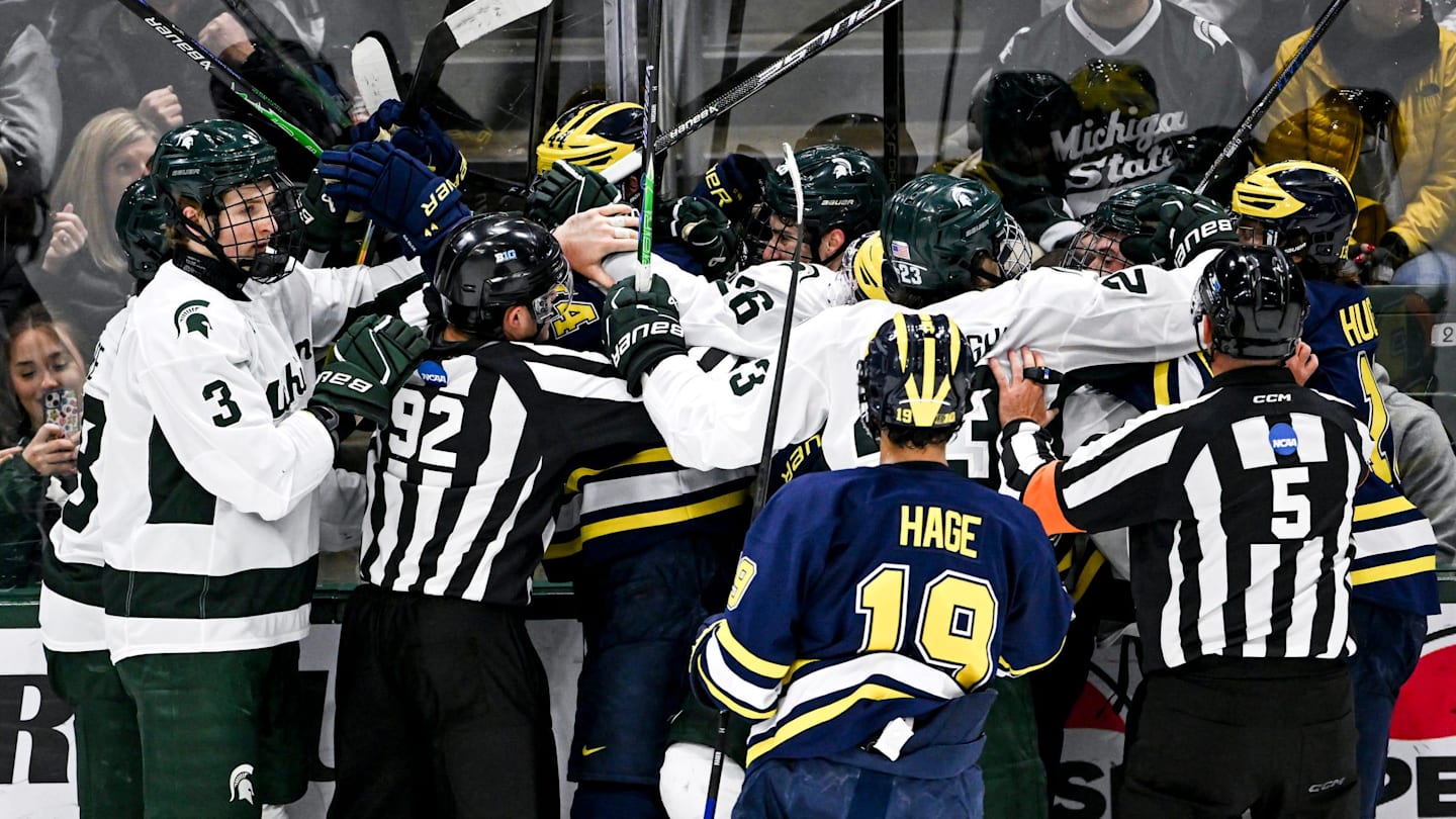Did Michigan Fall in the Latest College Hockey Power Rankings, and if so How Far?