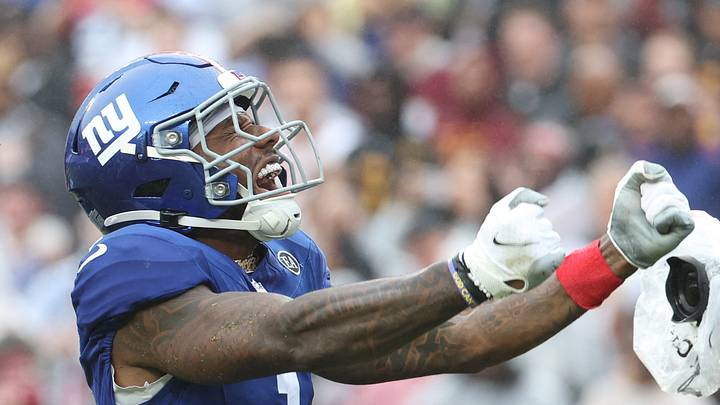 New York Giants wide receiver Malik Nabers 