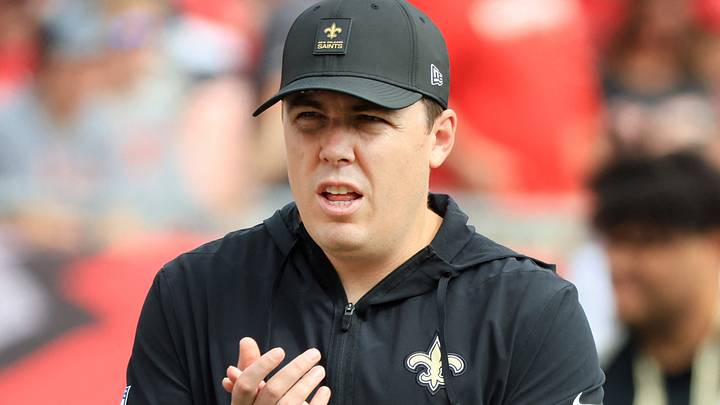 New Orleans Saints head coach Kellen Moore New Orleans Saints head coach Kellen Moore