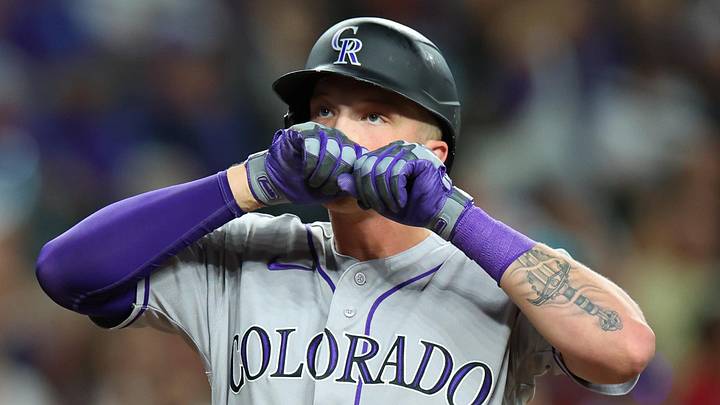 Colorado Rockies infielder TJ Rumfield