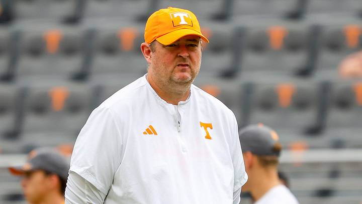 Oct 3, 2026; Knoxville, Tennessee, USA; Tennessee Volunteers head coach Josh Heupel before the game against the Auburn Tigers at Neyland Stadium. Mandatory Credit: Randy Sartin-Imagn Images Oct 3, 2026; Knoxville, Tennessee, USA; Tennessee Volunteers head coach Josh Heupel before the game against the Auburn Tigers at Neyland Stadium. Mandatory Credit: Randy Sartin-Imagn Images