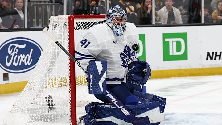 Anthony Stolarz | Toronto Maple Leafs vs Boston Bruins, NHL