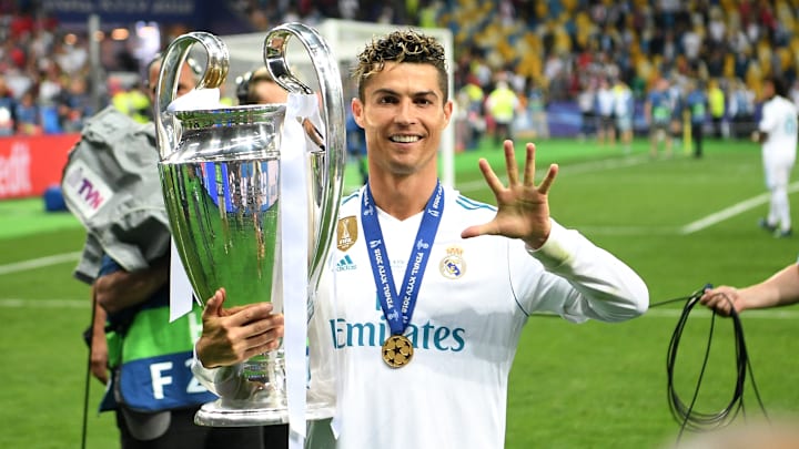 Cristiano Ronaldo ganó su última Champions League en la temporada 2017-2018