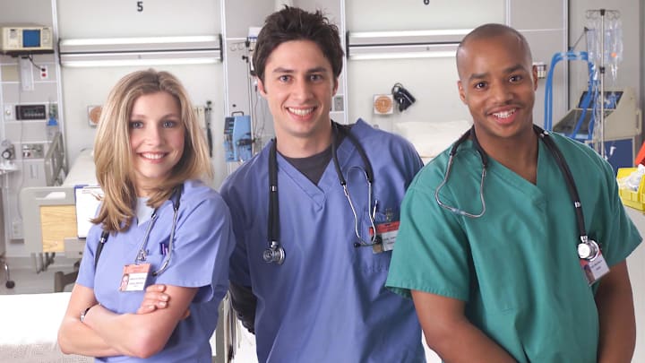 Cast of NBC TV Show "Scrubs"