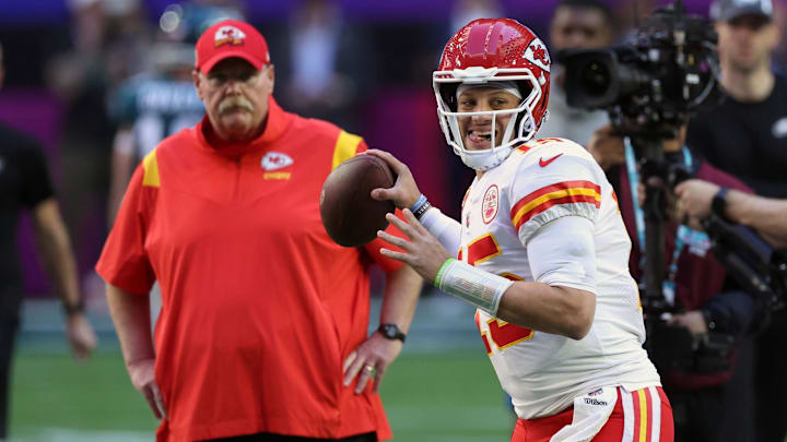 Reid and Mahomes are chasing a historic third consecutive Super Bowl championship.