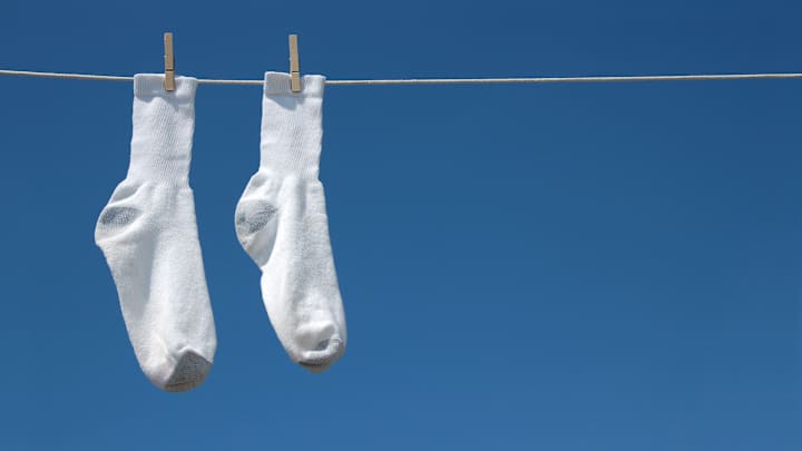 Hang in there, socks.