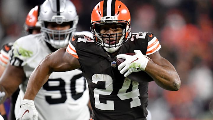 Nick Chubb es el principal running back de los Browns