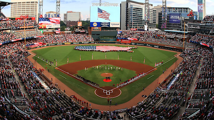 MLB: JUL 04 Orioles at Braves