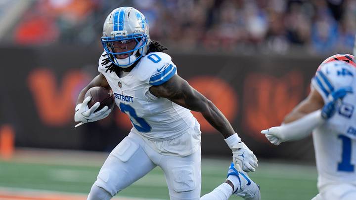 Gibbs had 1,839 yards from scrimmage last season with 18 touchdowns.