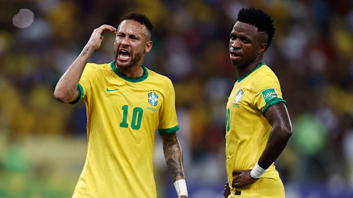 Neymar y Vinicius son dos de los referentes de Brasil