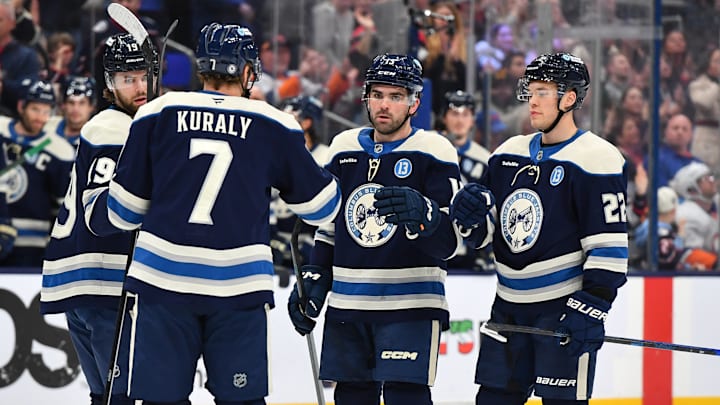 New York Islanders v Columbus Blue Jackets