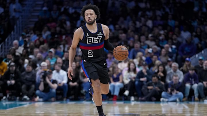 The Detroit Pistons and guard Cade Cunningham are favored on Monday night.