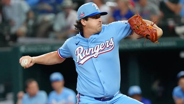 Texas Rangers pitcher Cal Quantrill. Credit: Jim Cowsert-Imagn Images Texas Rangers pitcher Cal Quantrill. Credit: Jim Cowsert-Imagn Images