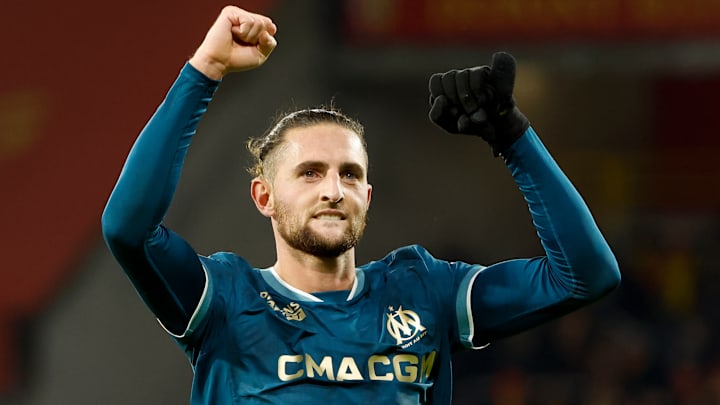 Adrien Rabiot joue plus haut avec l'OM depuis quelques mois.