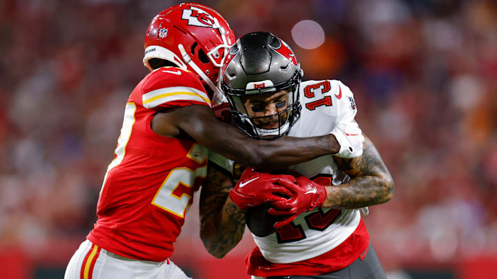 Full list of Tampa Bay Buccaneers vs. Kansas City Chiefs inactives for Week 9.