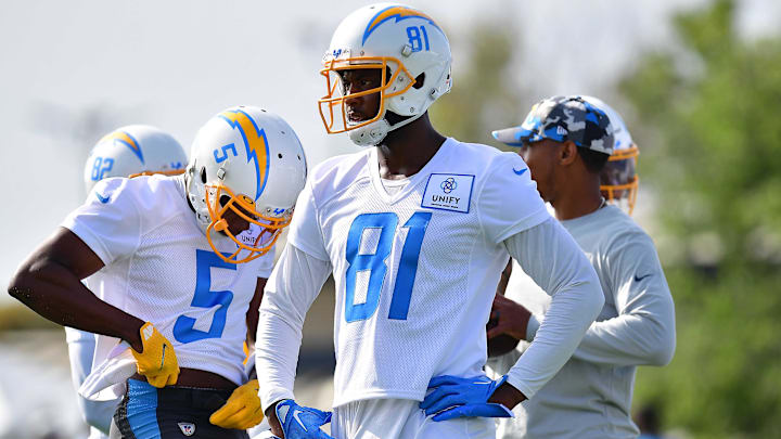 LA Chargers wide receiver Mike Williams
