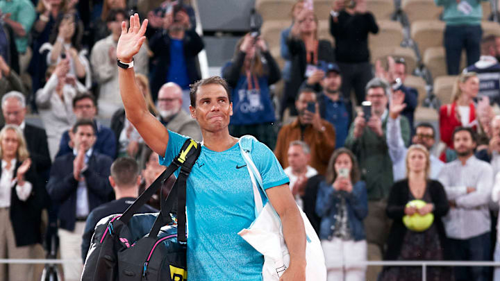 Rafael Nadal at the French Open