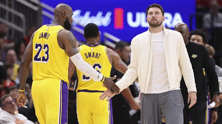 Luka Doncic no juega con los Lakers desde un partido ante el Thunder el pasado 2 de abril