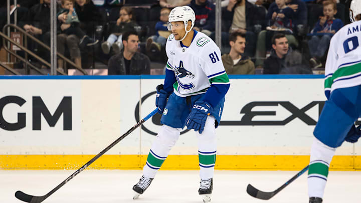 Vancouver Canucks center Dakota Joshua