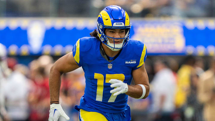 Los Angeles Rams wide receiver Puka Nacua.