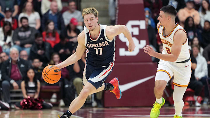 Gonzaga is favored against Santa Clara in the WCC Final.