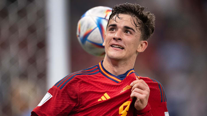 Gavi fue figura en la goleada de España contra Cista Rica 