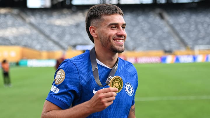 Marc Guiu joined Chelsea in the summer of 2024. 