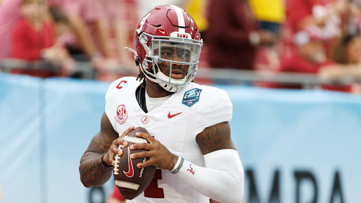 Jalen Milroe QB Alabama Crimson Tide
