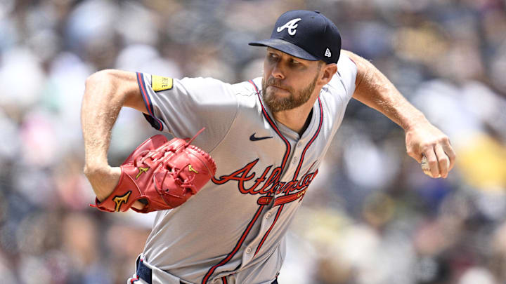 Atlanta Braves starting pitcher Chris Sale.