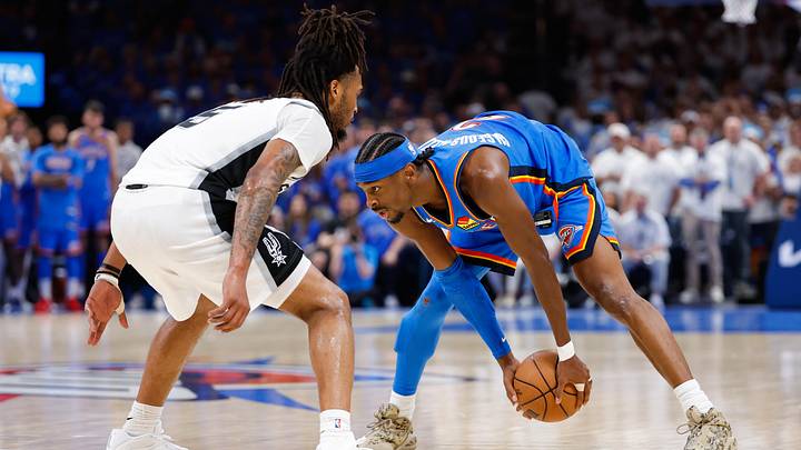 The Oklahoma City Thunder guard Shai Gilgeous-Alexander are underdogs in Game 3. The Oklahoma City Thunder guard Shai Gilgeous-Alexander are underdogs in Game 3.