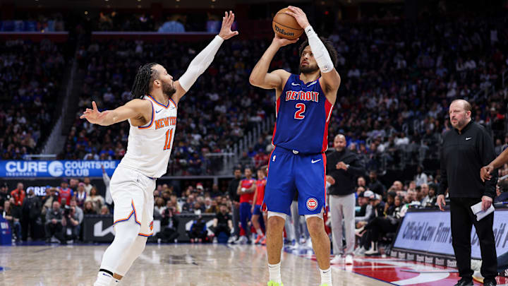 New York Knicks v Detroit Pistons
