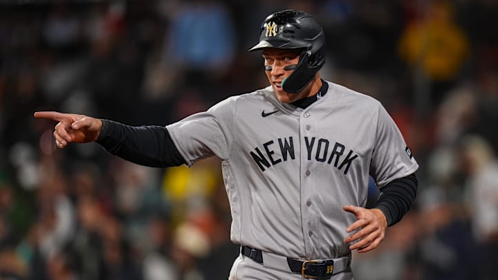 Aaron Judge and the Yankees are road favorites at Fenway Park.