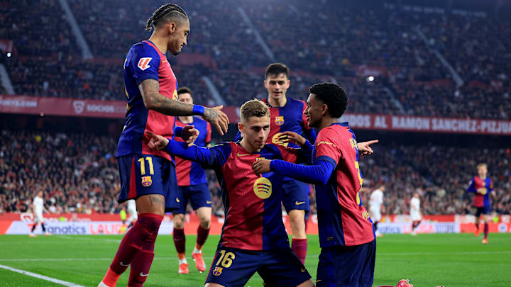 Sevilla FC v FC Barcelona - La Liga EA Sports Sevilla FC v FC Barcelona - La Liga EA Sports