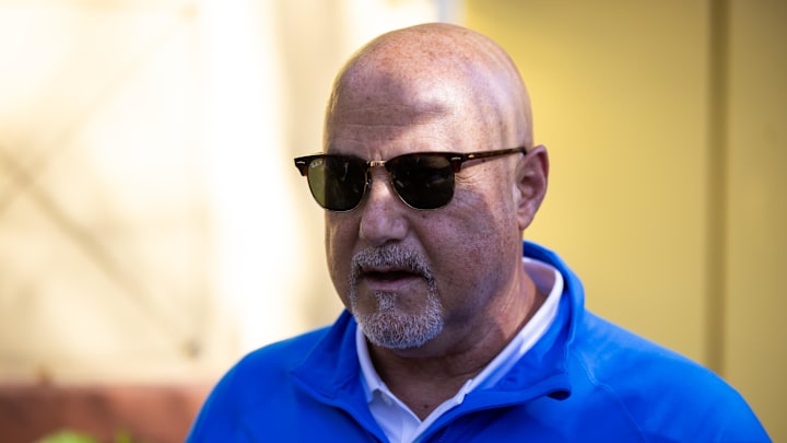 Mike Rizzo, longtime Nationals general manager, addresses reporters at the 2023 Winter Meetings. Mike Rizzo, longtime Nationals general manager, addresses reporters at the 2023 Winter Meetings.