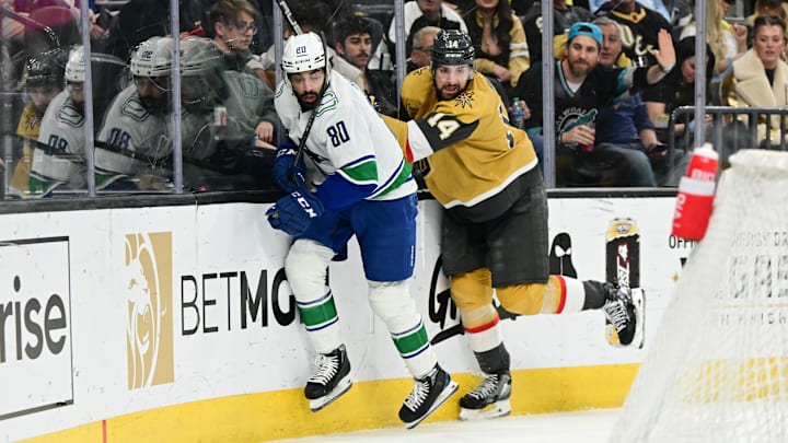 Vancouver Canucks v Vegas Golden Knights