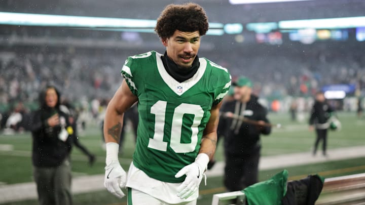 New York Jets wide receiver Allen Lazard New York Jets wide receiver Allen Lazard