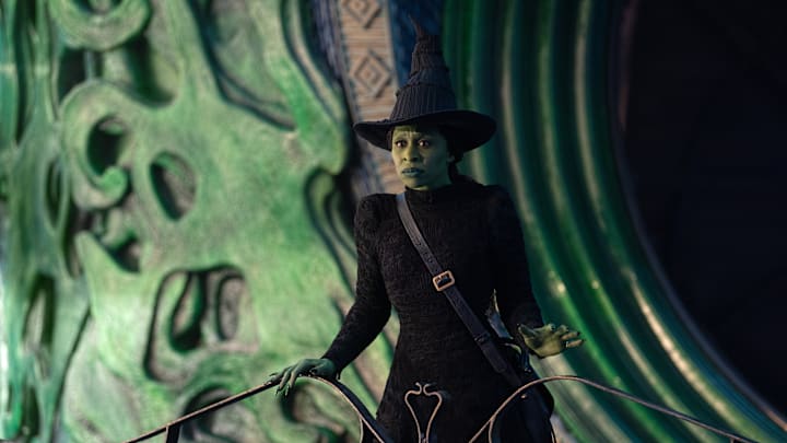 Cynthia Erivo is Elphaba in WICKED, directed by Jon M. Chu