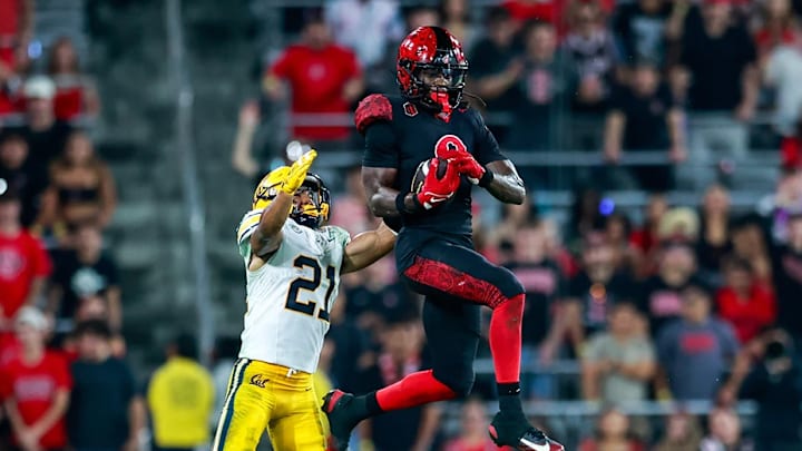 San Diego State Aztec Dalesean Staley. 
