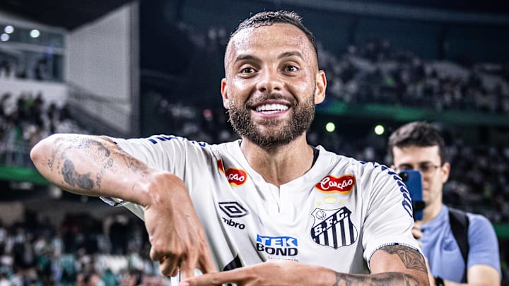 Guilherme foi um dos grandes destaques do Santos na Série B