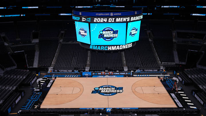 A general overall view of the Crypto.com Arena A general overall view of the Crypto.com Arena