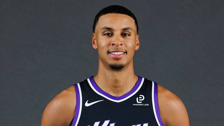 Sep 29, 2025; Sacramento, CA, USA; Sacramento Kings forward Keegan Murray (13) during media day at Golden 1 Center. Mandatory Credit: Sergio Estrada-Imagn Images