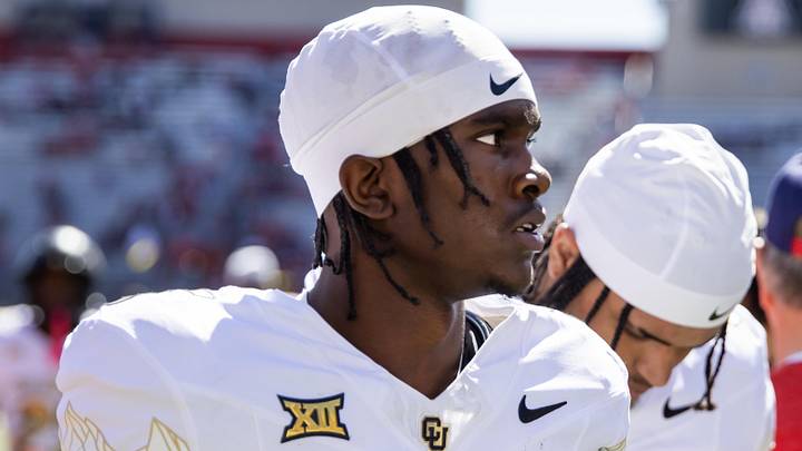 Oct 19, 2024; Tucson, Arizona, USA; Colorado Buffalos safety RJ Johnson (5) against the Arizona Wildcats at Arizona Stadium. Oct 19, 2024; Tucson, Arizona, USA; Colorado Buffalos safety RJ Johnson (5) against the Arizona Wildcats at Arizona Stadium.