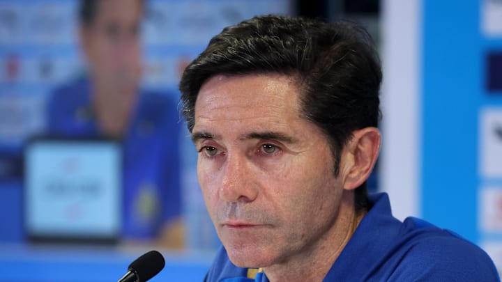 Ce vendredi, Marcelino s'est exprimé en conférence de presse