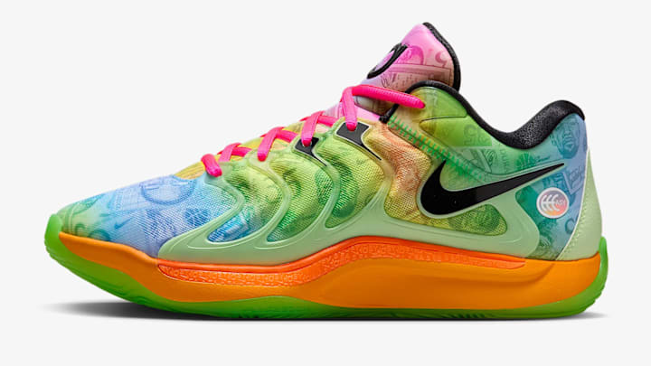 The Nike KD17 "Easy Money All-Star" colorway is available now for $160.