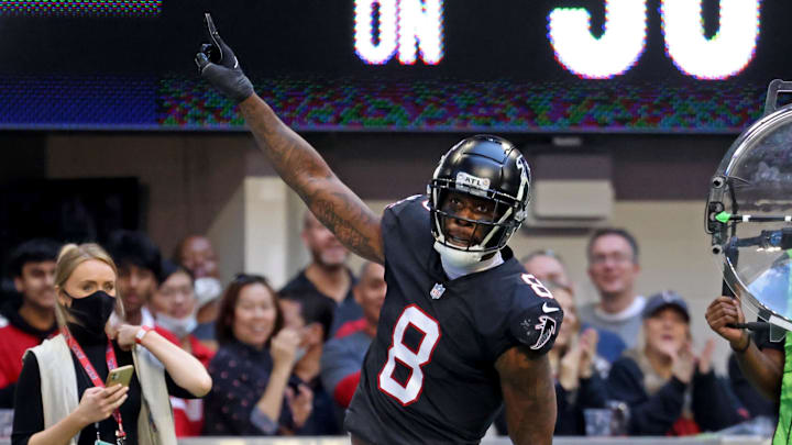Atlanta Falcons tight end Kyle Pitts.