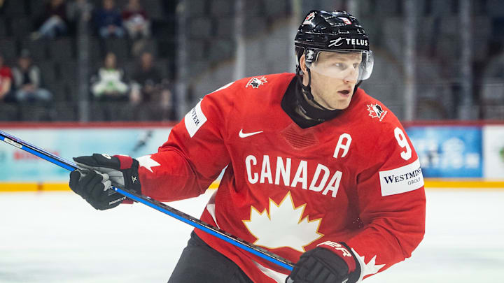 Nathan MacKinnon has been a for at the 2025 IIHF Ice Hockey World Championship for Team Canada.